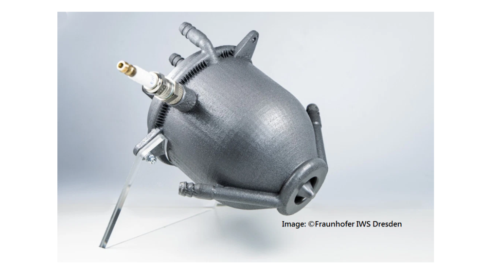 德國研究人員以3D列印技術打造了新式火箭引擎，配備了微型發射器使用之氣尖噴嘴，能用以將小型衛星送上太空...